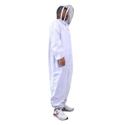 UPKOCH Beekeeping Suit Full Body Coverage and Removable Veil Professional Suit XXL