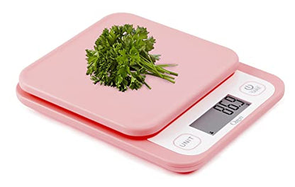 Ozeri Garden and Kitchen Scale II, with 0.1 g (0.005 oz) 420® Variable Graduation Technology® - color: Crystal Rose