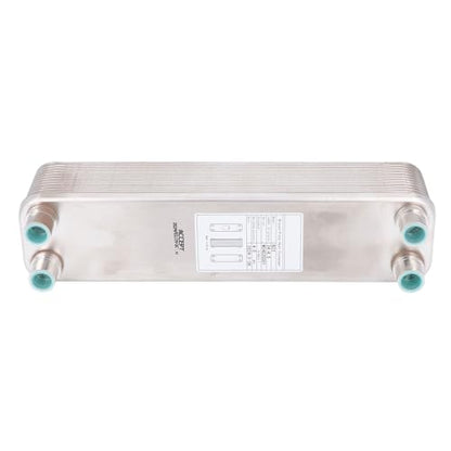 Stainless Steel Brazed Plate Heat Exchanger, Beer Wort Chiller for Homebrewing and Lab Use, 4.5MPa High Pressure Rating with Copper Brazing for Efficient Cooling