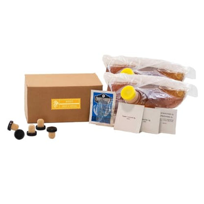 Craft A Brew - Moscato Wine Recipe Kit - 1 Gallon - Ingredients for Home Brewing Wine - Wine Making Ingredients and Supplies - style: Moscato