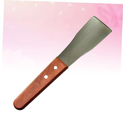 Mipcase Beekeeping Supplies Bee Tool Beehive Box Scraper Wood Handle Honey Scraper Shovel Beekeeping Tool