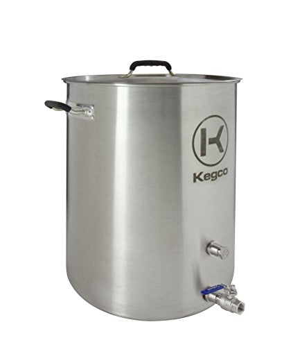Kegco 3PXBK20-P2 20 Gallon Brew Kettle with Plug & 2-Piece Ball Valve