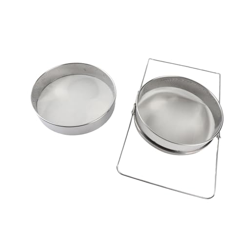 Stainless Steel Honey Filter Beekeeping Double Sieve Strainer 18 Mesh 25 Mesh 304 Apiary Equipment for Beekeepers Professional Tools