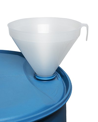 Bel-Art Polypropylene 2.1 Liter Drum and Carboy Funnel (H14712-0200) - size: 2.1 Liter Capacity