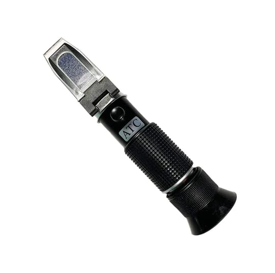 Sper Scientific 300080 Wine Making Refractometer - 0 to 25% with ATC - Alcohol & Sugar Concentration Measurement for Wine, Vodka, Whiskey, and More - 4 pc - size: 4 Pack