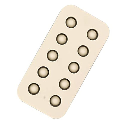 Wax Queen Grafting Cups Silicone Mold Beekeeping Beeswax Queen Cell Cups Making Mold (Double Row) - size: Double Row