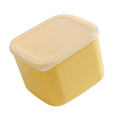 TOPINCN Plastic Cheese Storage Container with Airtight Lid, Food Storage Box for Fridge, Large Capacity Container for Vegetables Fruits and Cheese (L) - size: L