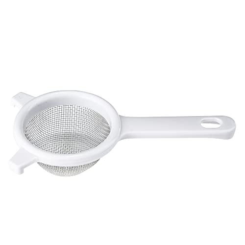 Chef Craft Classic Stainless Steel Mesh Strainer, 3 inch, White - color: White, size: 3 inches in diameter