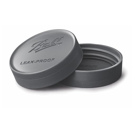 Ball Mason Jar Leak-Proof Lids, Regular Mouth, 6 CT (Pack of 12) - color: Regular, size: 6 Count (Pack of 12)