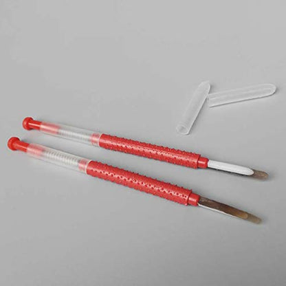 10pcs Beekeeping Grafting Needle Tool Non-Slip Grip for Precise Bee Transfer Queen Rearing Durable Construction Spring-Loaded Plunger for Enhanced Efficiency