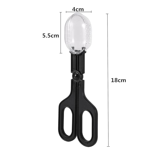 2Pcs Beekeeper Plastic Queen Cage Clip Bee Catcher Beekeeping Tool Isolation Room(Black) - color: Black