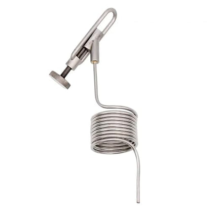 1.5" Tri Clamp Sampling Valve SS304 With Defoamer Coil – Sanitary Beer Brewing Valve for Conical Fermenter, Homebrew & Commercial Use(Coil only)