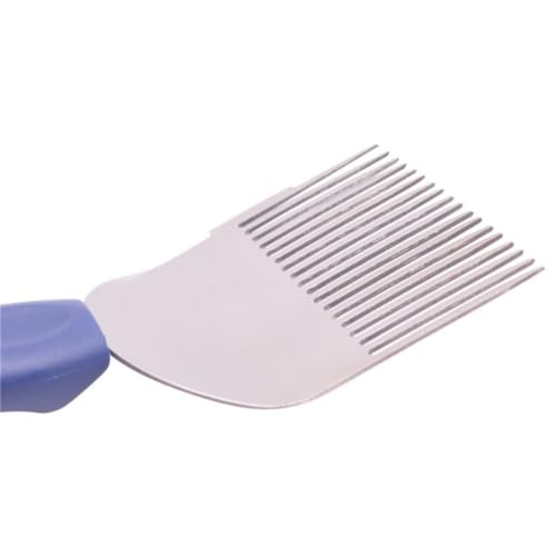 Plastic Handle Scraper Knife for Honeycomb Frames, Lightweight Apiary Accessory for Easy Extraction (blue) - color: Blue