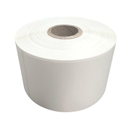 2x3 Dissolvable Food Labels, 500 Label Stickers, Bottle Labels for Storage Bins, Sticker Labels for Food containers, (500, Blank) - color: White, size: 500 Count