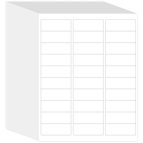 L LIKED Printable Address Labels, 1" x 2-5/8", 45,000 Labels, 30 per Sheet, Mailing Labels for Envelopes, Inkjet/Laser Printer Compatible (1500 Sheets) - size: 1500 Sheets