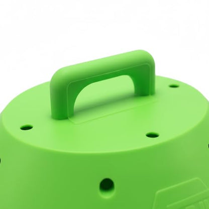 Fermentaholics KrautKeeper™ Silicone Fermentation Weight – Keeps Veggies Submerged in ½-Gallon & 1-Gallon Jars, Fits 6.3" Diameter, Reusable. For Fermented Foods, Sauerkraut, Kimchi, Pickles & More