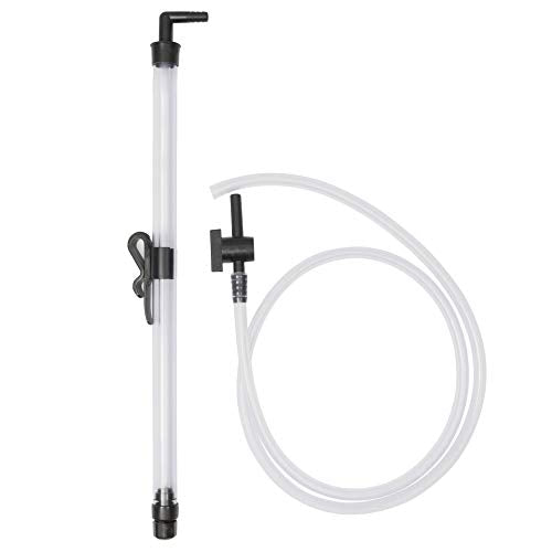 North Mountain Supply Quick Start Automatic Siphon - 17 Inches, With Bucket Clip, Butterfly Valve & Hose - color: Quick Start With Butterfly Valve & Hose, size: 17 Inches