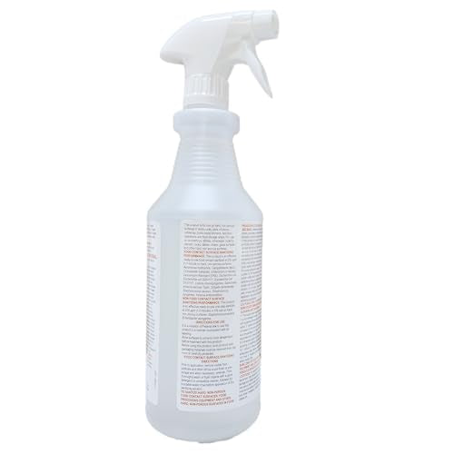 Bussit Clean Food Surface Sanitizer & Cleaner, Kills 99.9% of Kitchen Bacteria, 1 Quart (3 Pack) - size: 32 Fl Oz (Pack of 3)
