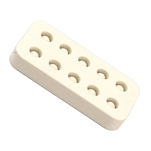 Beekeeping Rearing Box, Queen Rearing System Beekeeping Grafting Kit, Queen Cells Production, Beekeeping Supplies Wax Queen Grafting Cups Silicone Beeswax Cups Making (2 Rows 96x48x14mm) - size: 2 Rows 96x48x14mm