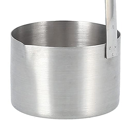 Wine Ladle, Stainless Steel Spoon Dipper With Pour Spout Long Handle and Hook, Flat Bottom Measure Spoon 25ml, 50ml, 125ml, 250ml, 500ml (500ML) - size: 500ML