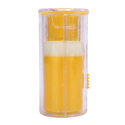 Professional Queen Bee Marking Kit with Cage, 0-99 Number Stickers, and Tweezers for Beekeepers in Blue (Yellow) - color: Yellow