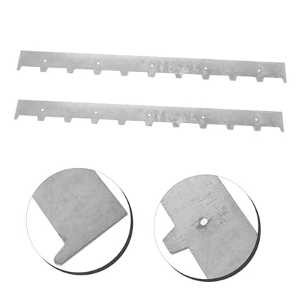 HANABASS 6pcs Beehive Frame Spacer Metal Divider for Beekeeping Lightweight and Easy to Install Honeycomb Hive Support Tool