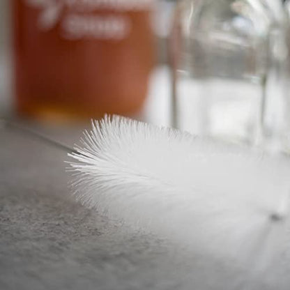 The Kombucha Shop - Bottle Brush for Cleaning Swing Top Bottles, Stout Bottles and Growlers