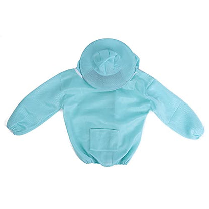 Cool Beekeeping Jacket Mesh Veil Beekeeper Suit Prevent Bee Mosquitos Protect Beginner Air Mesh