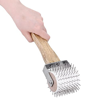 Honey Uncapping Roller,Honey Extractor Manual,Plastic Needle Roller Uncapper Extractor Tool Uncapping Needle Roller Bee Honey Comb Extracting Beekeeping Beekeeper Equipment Tool