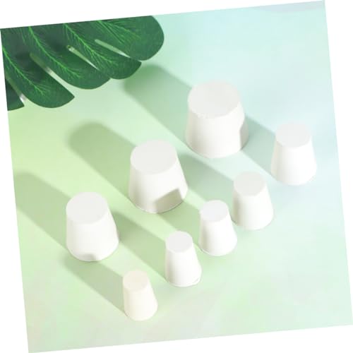 16pcs Rubber Stopper Fit Carboy Fermenter Airtight Seal for Brewing Lab Household