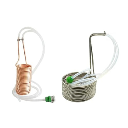 Wort Chiller Coil Stainless Steel Pipe Kitchen Supplies Restaurant Home Brewing Accessory Hotel Stainless Steel Multiple Applications(Copper) - size: Copper