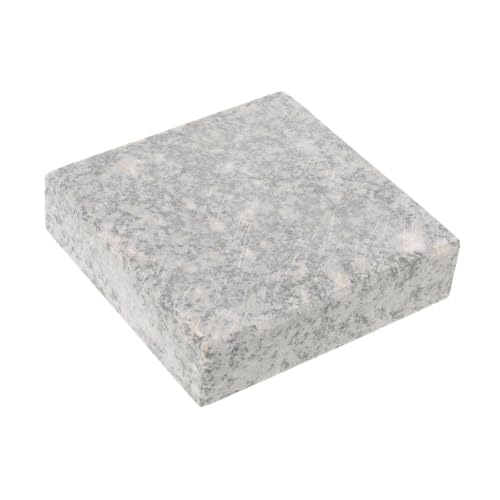 Zerodeko Vegetable Fermentation Weight Stone, Moisture Separating Press Plate for Shredded Cabbage - Fermenting Sauerkraut Pickles Accessory, 5.9x5.9x2in - color: Dark Gray