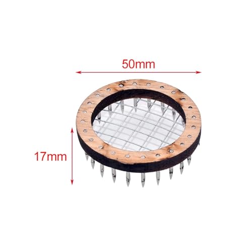 10Pcs Pure Handmade Round Push-in Queen Mark Cage Marking Disc for Bee Beekeeping Tool