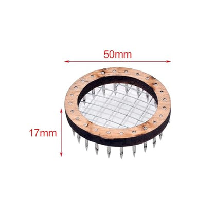10Pcs Pure Handmade Round Push-in Queen Mark Cage Marking Disc for Bee Beekeeping Tool