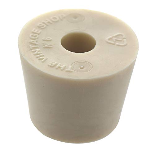 Craft A Brew HOZQ8-040 Brewcraft 1 X #6 Rubber Stopper Airlock Hole