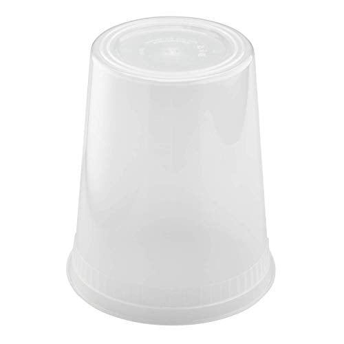 Karat [32oz - 240 ct] Clear PP Injection Molded Round Deli Containers with Lids (FP-IMDC32-PP) - color: Clear, size: 32oz