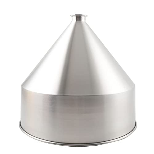 Stainless Steel Hopper, 30L Volume Liquid Paste Funnel for Container Filling Machine