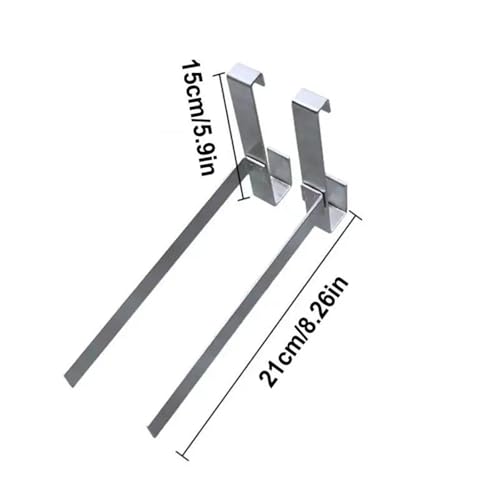 2pcs Beehive Frame Perch Stainless Steel Beehive Holder Stable Bee Hive Supplies Multifunctional Rustproof Beekeeping Supplies