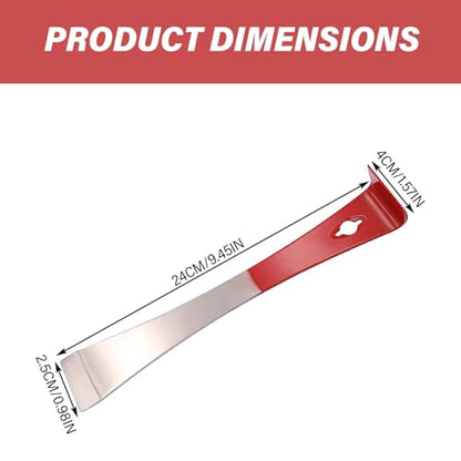 Hive Tool, Stainless Steel 9.5 Inch Length Pry Bar, Easy to Use Beekeepers Extracting Scraper Flat Pry Bar, for Efficient Beekeeping & Hive Maintenance
