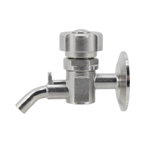 Home Brewing 1.5" TC Sample Valve Sampling Coil 304 Stainless Steel Conical Fermenter Accessories Brewing Accessories(Sample Coil 10 Turns) - color: Sample Coil 10 Turns