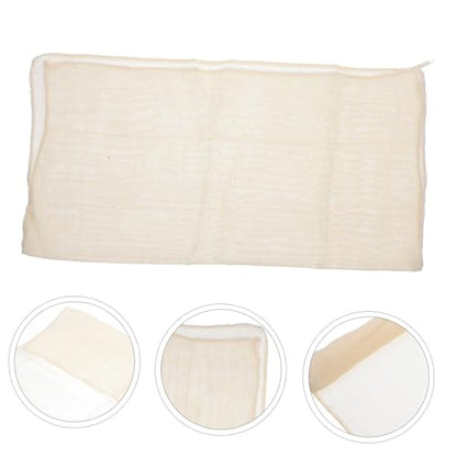 SMASOLO 18pcs Reusable Cheese Cloth for Straining Draining Tofu Making Muslin for Cooking Canning and Baking for Yogurt Oil and Poultry