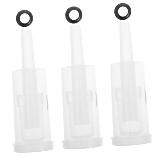 Cabilock 3sets One Way Check Valves Assorted Color Air Locks for Home Brewing Wine Making and Fermentation Healthy and Odorless Design for 6pcs*3