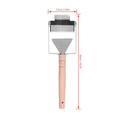 Honey Uncapping Fork,Honey Cutting Fork,Honey Scraper,Honey Cutting Fork,Honey Scraper for Home,Garden Tool (1) - size: 1