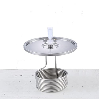 Fermentation tank Home Brew Fermenter with cooling coil Craft beer stainless steel conical fermenter storage kettle 9 gallon