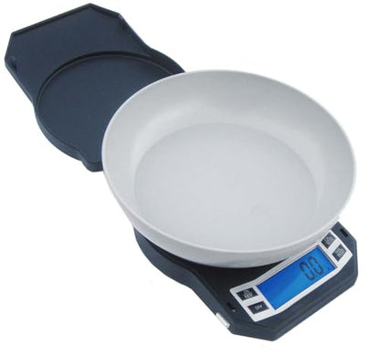 American Weigh Scales Precision Digital Kitchen Weight Scale, Food Measuring Scale with Bowl 3kg x 0.1g (Black), LB-3000 - size: 3000g x 0.1g