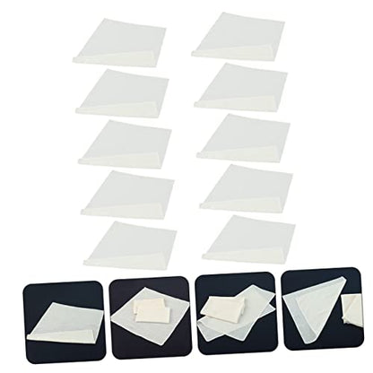 10pcs Professional Unbleached Cotton Muslin Xin Cheese Cloth for Straining Nut Milk Butter Yogurt for Cheese Making Cooking
