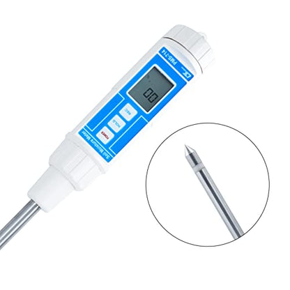 Digital Soil plant PH Tester/Soil moisture meter/Moisture meter for plants/Plant moisture meter outdoor - Microprocessor LSI Accuracy for Greenhouses & Environmental Research; Model: PMS-714
