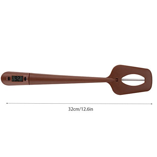 Silicon Candy Thermometer Digital Spatula Thermometer Professional Durable deep Frying Instant Read Temperature Reader and Stirrer for Kitchen Cooking,Baking BBQ, Candy,Chocolate,Sauce, Jam