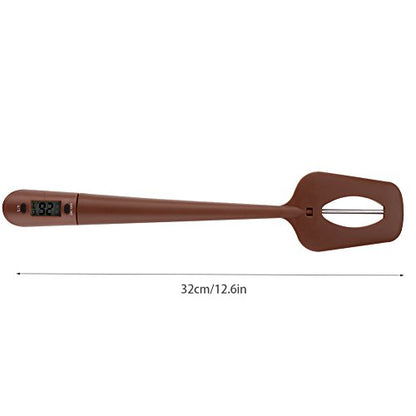 Silicon Candy Thermometer Digital Spatula Thermometer Professional Durable deep Frying Instant Read Temperature Reader and Stirrer for Kitchen Cooking,Baking BBQ, Candy,Chocolate,Sauce, Jam
