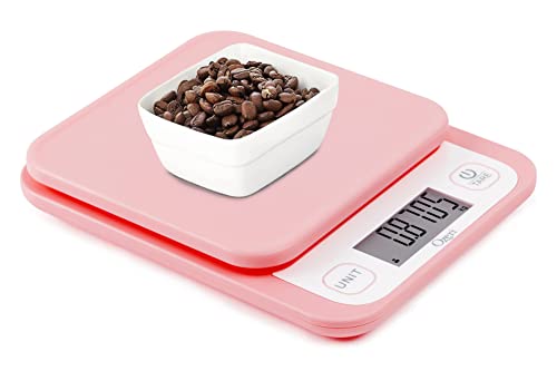 Ozeri Garden and Kitchen Scale II, with 0.1 g (0.005 oz) 420® Variable Graduation Technology® - color: Crystal Rose